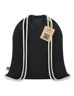 Mochila dikes fairtrade negro | Ducaval | Envías 24/48 horas 