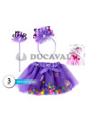 Set tutú y diadema feliz cumple