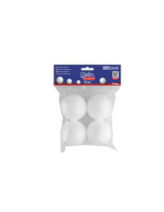 Bola porex 6CM 4UD | Ducaval | Envías 24/48 horas 