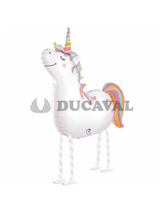 Globo foil unicornio andador