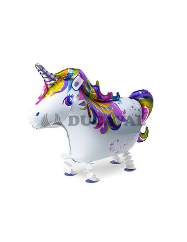 Globo foil unicornio andador