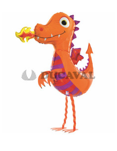 Globo foil dragon andador
