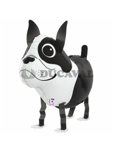 Globo foil perro terrier andador
