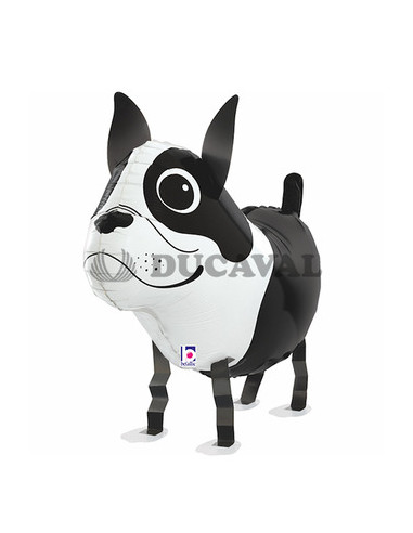 Globo foil perro terrier andador