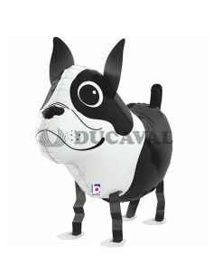Globo foil perro terrier andador