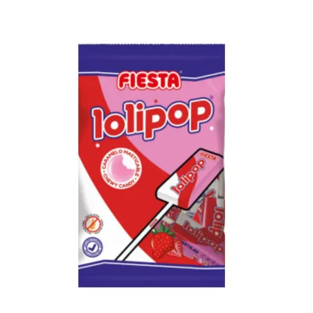Bolsita de 60g lolipop fresa | Ducaval | Envías 24/48 horas 
