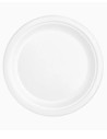 Plato llano 26 cm 50 und compostable | Ducaval | Envías 24/48 horas 