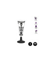 Copa cava calavera pie negro reutilizable 150cc 4ud| Ducaval | Envíos