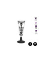 Copa cava calavera pie negro reutilizable 150cc 4ud| Ducaval | Envíos