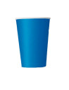 Vaso azul cartón bio 270cc 10ud | Ducaval | Envíos 24/48 horas