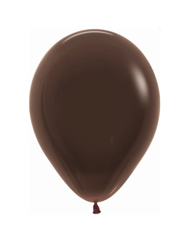 Globo látex SLD chocolate 12.5cm 100ud  Disfraces Ducaval envios 24/