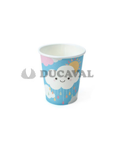Vaso nube 250ml 12ud