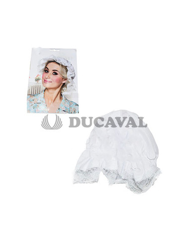 Gorro encaje blanco