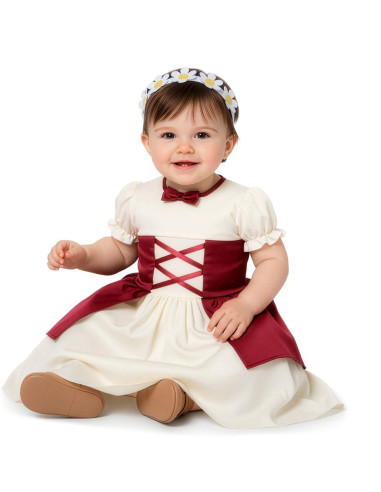 Disfraz baby medieval con cintas | Ducaval | Envías 24/48 horas 