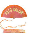Abanico pintado puto calor naranja degradado | Ducaval | Envías 24/48