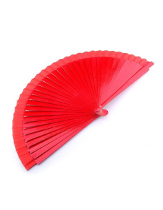 Abanico madera rojo 31cm | Ducaval | Envíos 24/48 horas