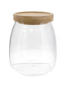 Tarro borosilicato y bambú 1000ml | Ducaval | Envías 24/48 horas 