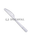 Cuchillo transparente (10 unidades)  Disfraces Ducaval