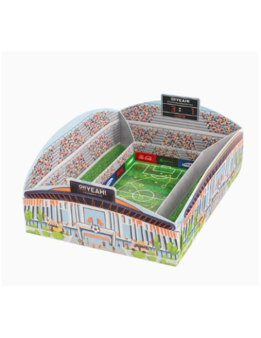 Bandeja aperitivo futbol 30x36 cm 1 ud | Ducaval | Envías 24/48 horas