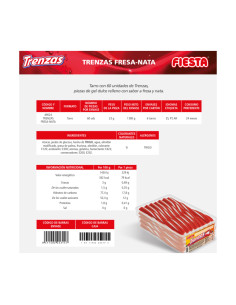 Trenza Fresa y Nata 25g B/ 60 U