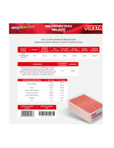 Megatorcidas helado 60 unidades