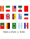 Guirnalda paises 14cm x 21cm | Ducaval | Envías 24/48 horas 