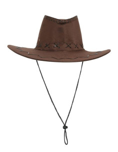 Sombrero vaquero marrón oscuro adulto | Ducaval | Envíos 24/48 horas
