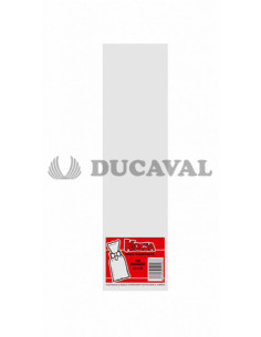 Bolsa 6,5x25 transparente transparente 100ud