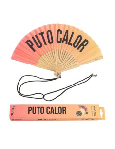 Abanico "Puto Calor" Sunset