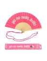 Abanico "Yo no sudo, brillo" Rosa | Ducaval | Envías 24/48 horas 