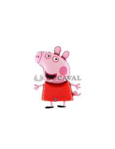 Globo foil figura Peppa Pig 42"1M | Ducaval |