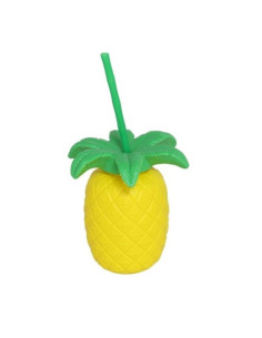 Vaso piña con cañita 650ml | Ducaval | Envíos 24/48h
