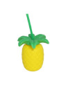 Vaso piña con cañita 650ml | Ducaval | Envíos 24/48h