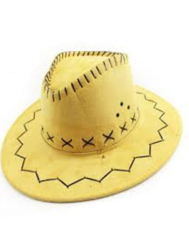 Sombrero vaquero amarillo adulto | Ducaval | Envíos 24/48 horas