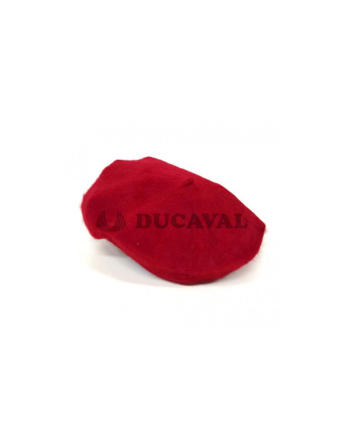 Boina francesa infantil rojo