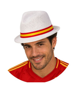 Gorro blanco bandera española  | Ducaval | Envías 24/48 horas