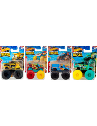 Hot wheels mini monster trucks ud | Ducaval | Envías 24/48 horas 