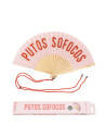Abanico "putos sofocos" rosa y rojo | Ducaval | Envías 24/48 horas 
