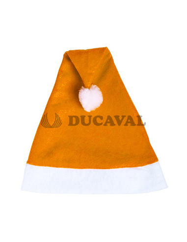 Gorro Papá Noel Naranja