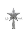 Remate estrella plata 37cm | Ducaval | Envíos 24/48 horas