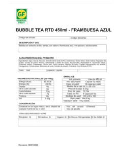 Bubble fruit passion 450 ml | Ducaval | Envías 24/48 horas 