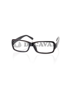 Gafas sin cristal negro