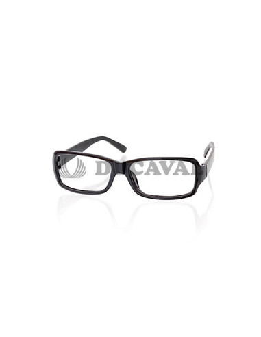 Gafas sin cristal negro