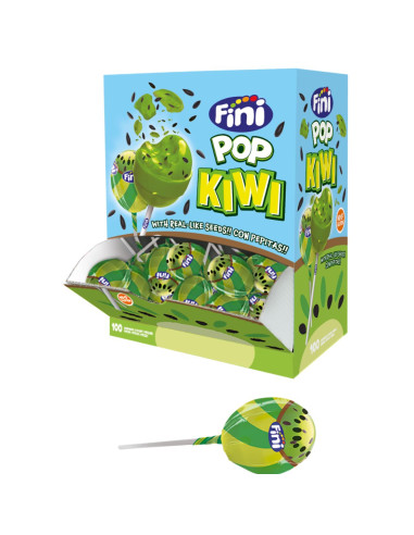 Finipop kiwi gum 100ud | Ducaval | Envíos 24/48 horas