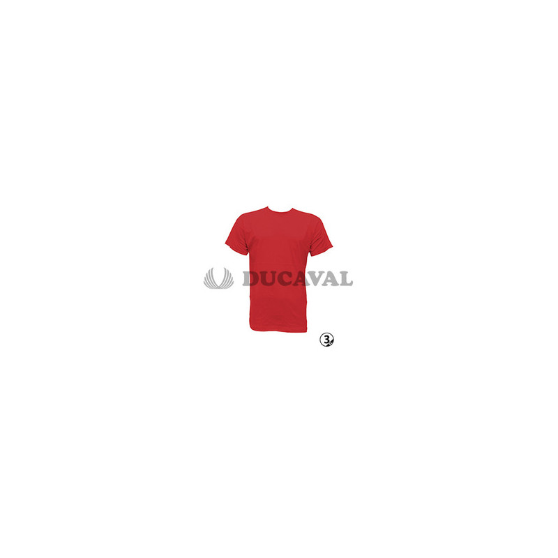 Camiseta premium adulto roja