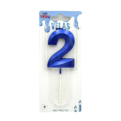 Vela Biselado Azul 2| Ducaval | Envías 24/48 horas 