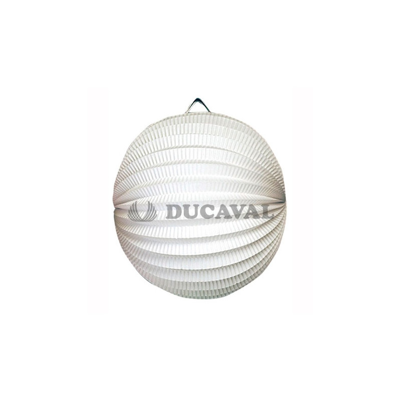 Farol esférico blanco 22cm. Ducaval envios 2448 horas