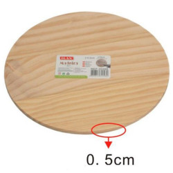 Tablero madera 25x0.5cm | Ducaval | Envías 24/48 horas 
