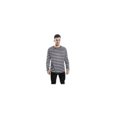 Camiseta rayas negras adulto | Ducaval | Envíos 24/48 horas