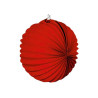 Farol esférico rojo 22cm | Ducaval |Envíos 24/48 horas